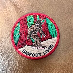 Bigfoot Lives Embroidered Patch